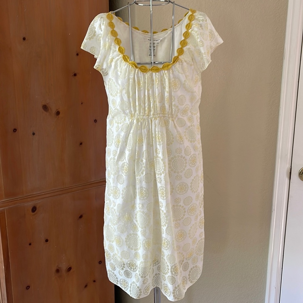 Max Studio Yellow Dress EUC